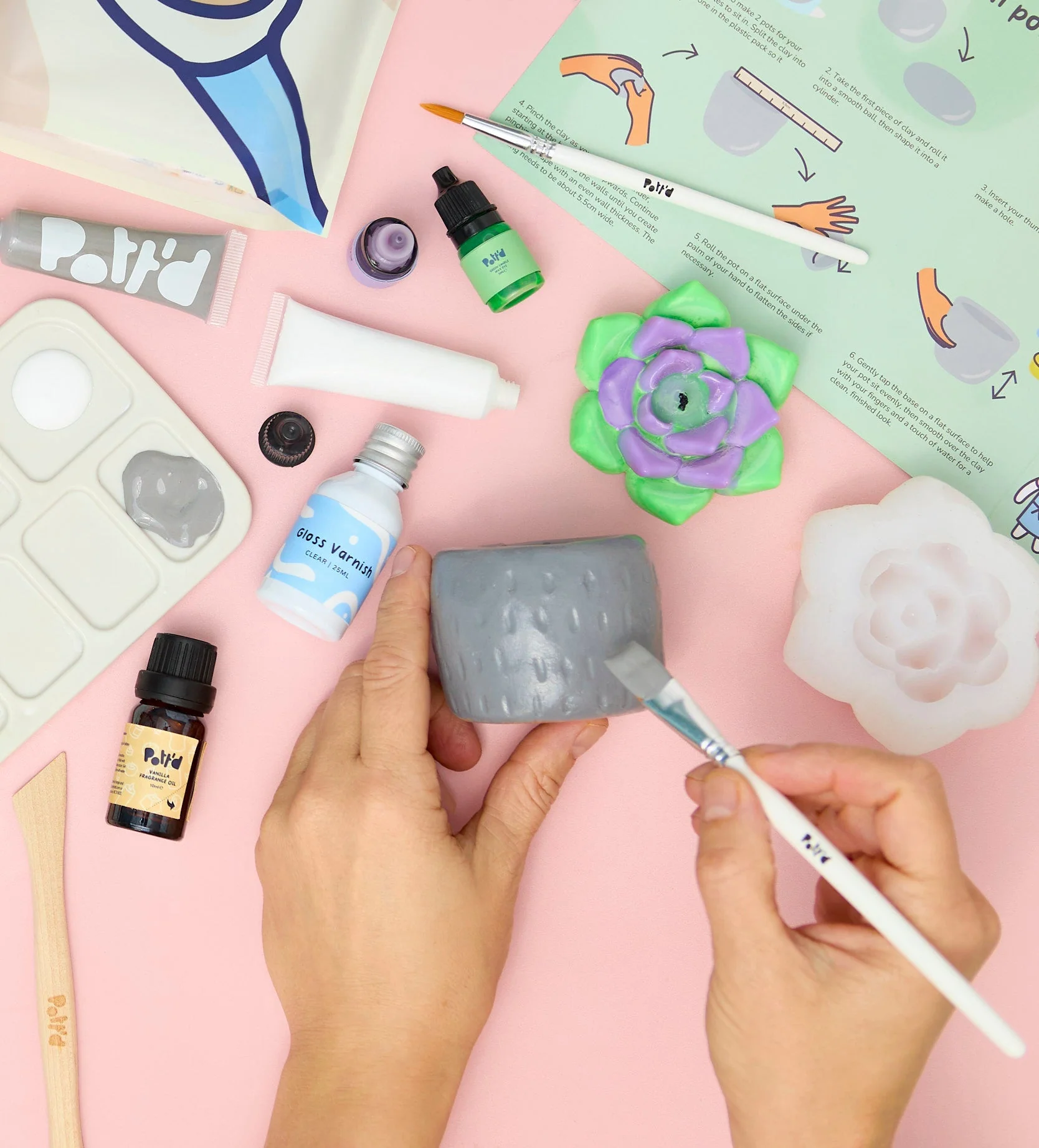 Creative Candle & Clay Kit - Image 11