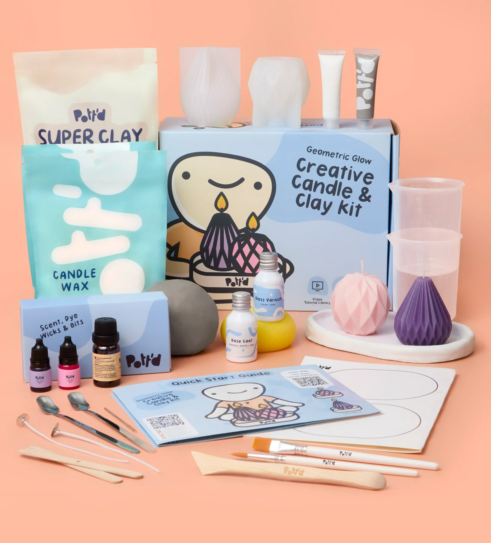 Creative Candle & Clay Kit - Image 13