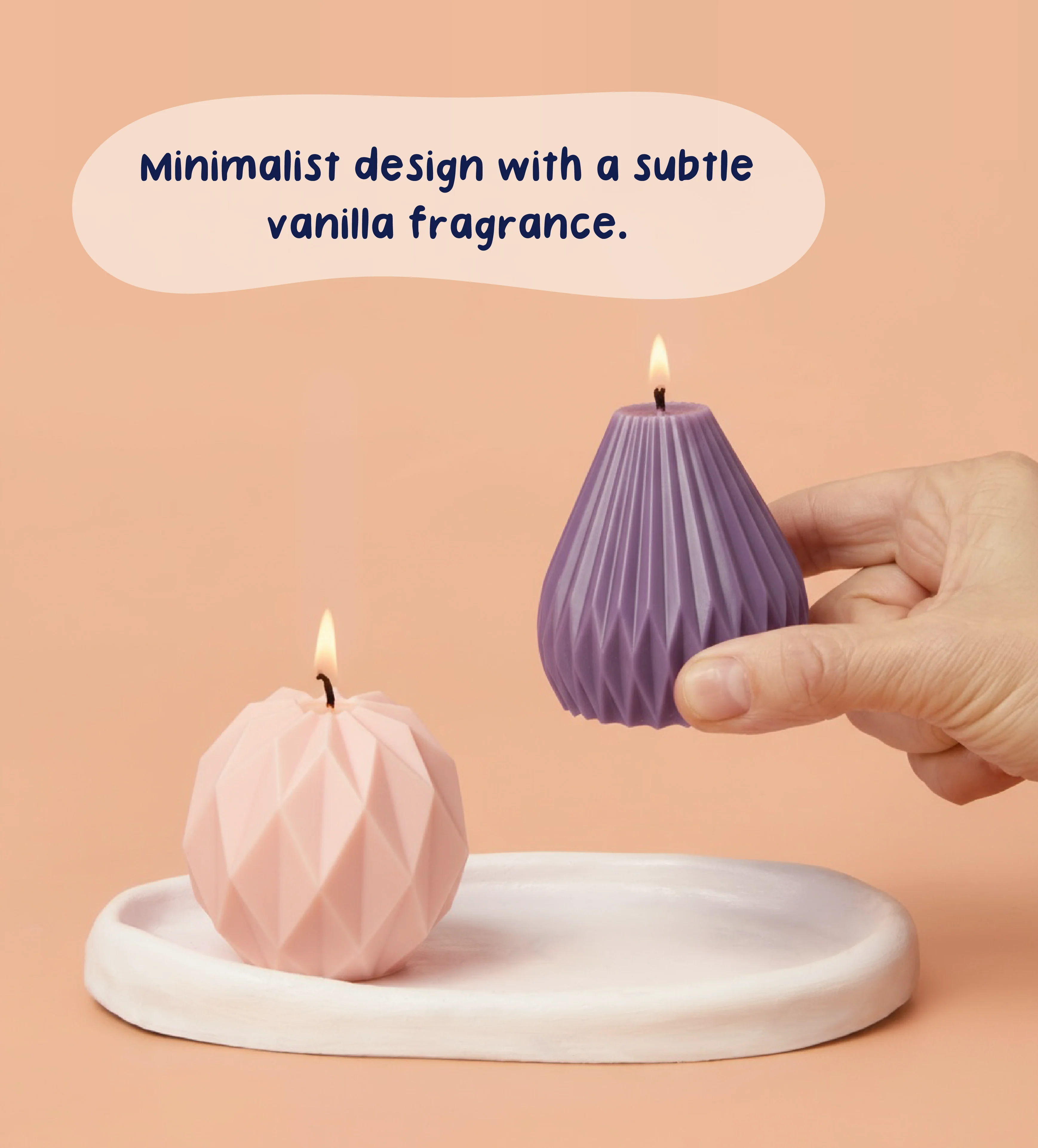 Geometric Glow Creative Candle & Clay Kit - Image 6