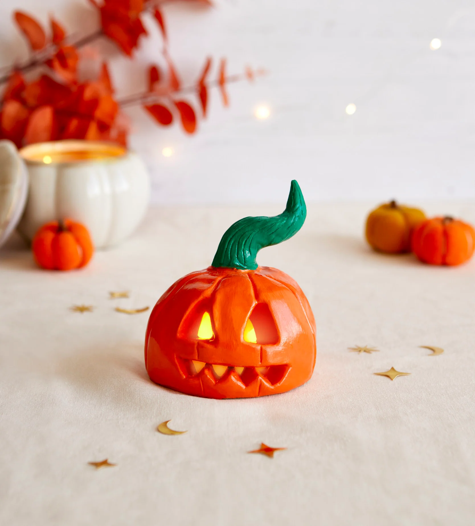 Halloween Pumpkin Tealight Holder - Image 8