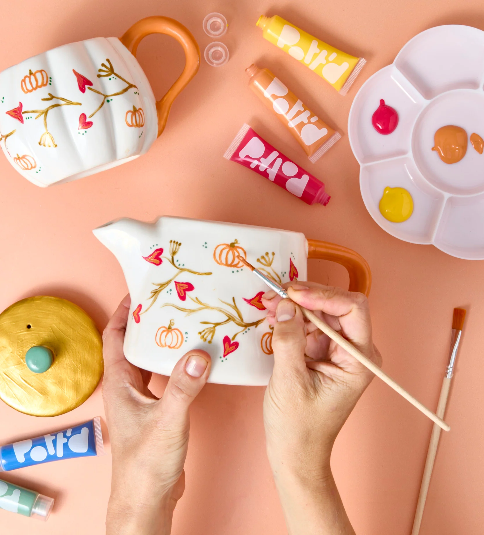 Spooky Sips: Halloween Paint-a-Tea Pot - Image 17