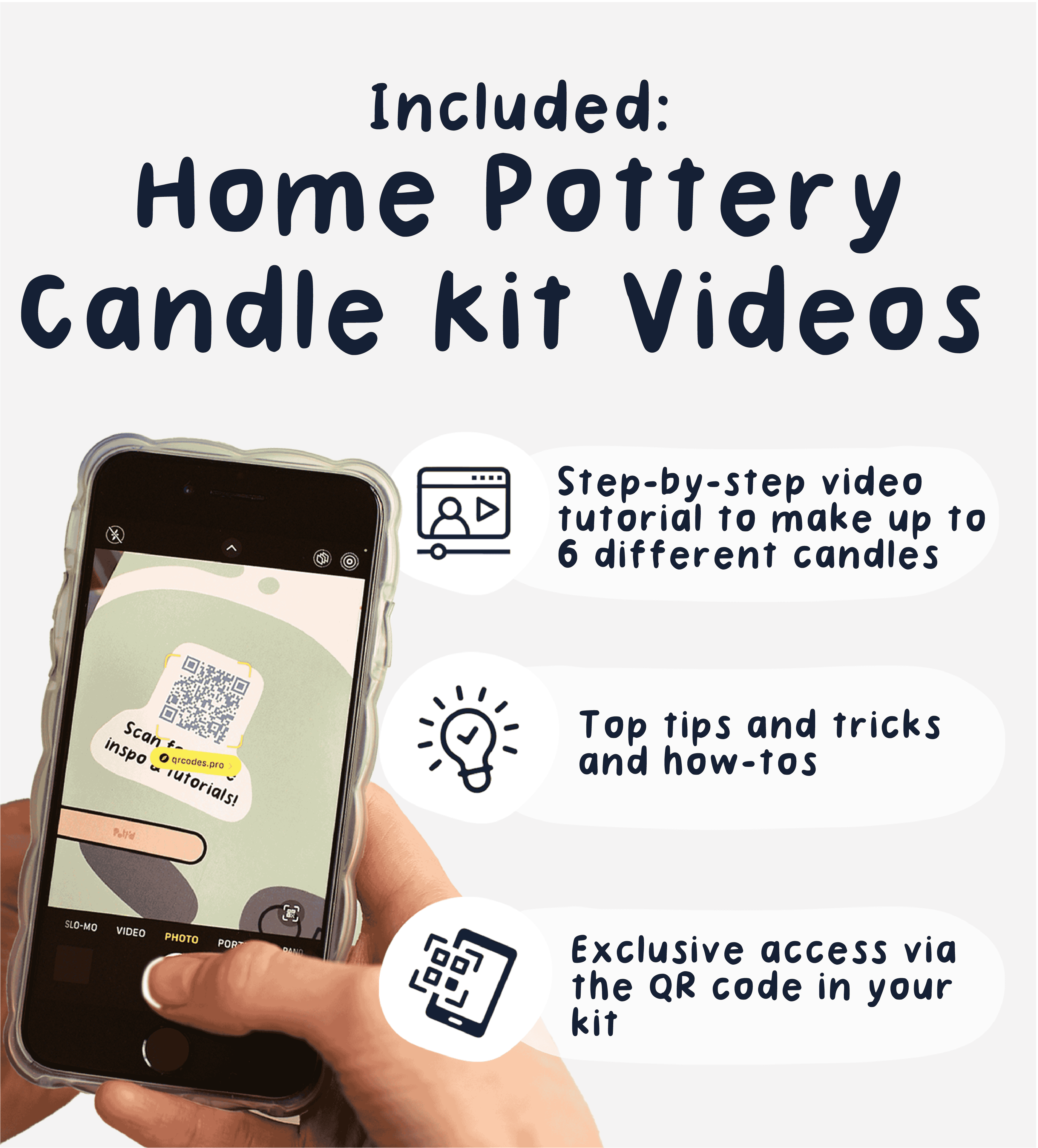 Home Pottery Candle Making Kit - Image 6