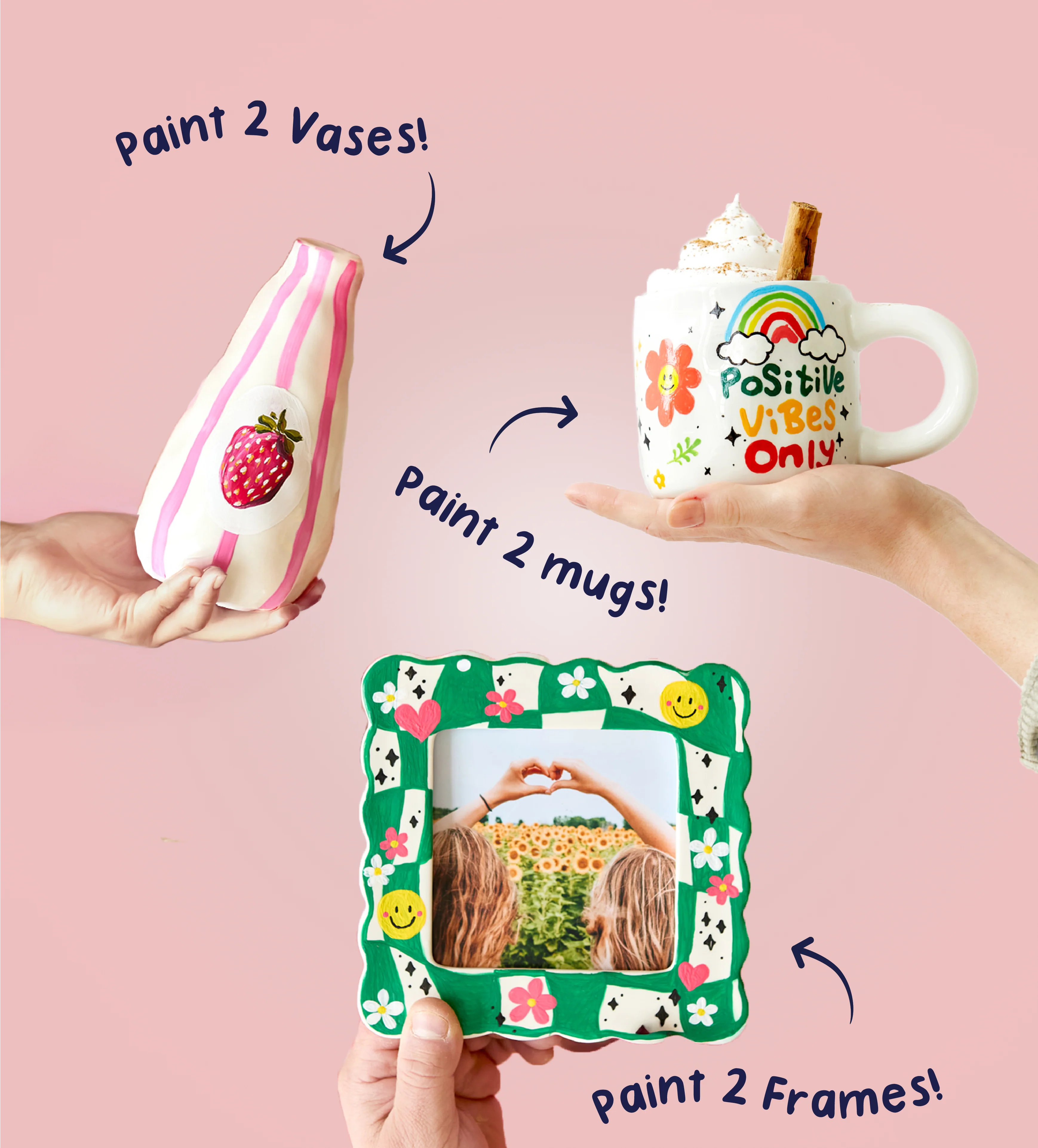 Paintables Mug, Frame & Vase Bundle - Image 3