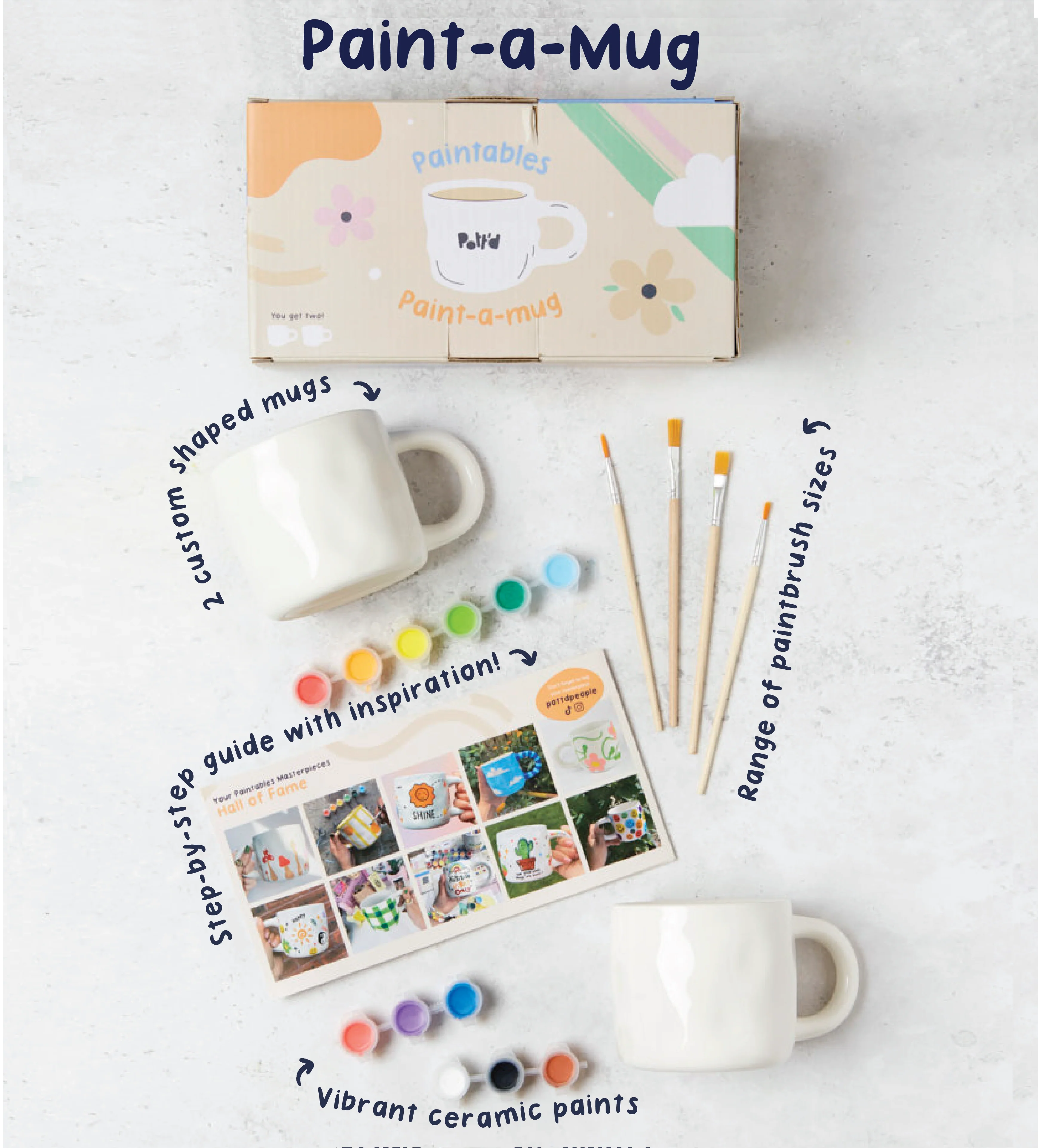 Paintables Mug, Breakfast Set & Barbie Bundle - Image 3