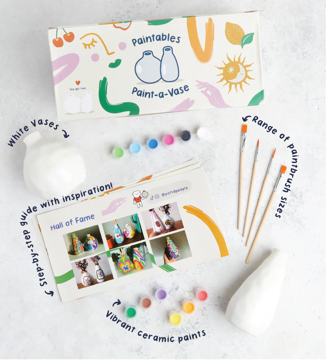 Paintables Mug, Vase & Plant Pot Bundle - Image 4