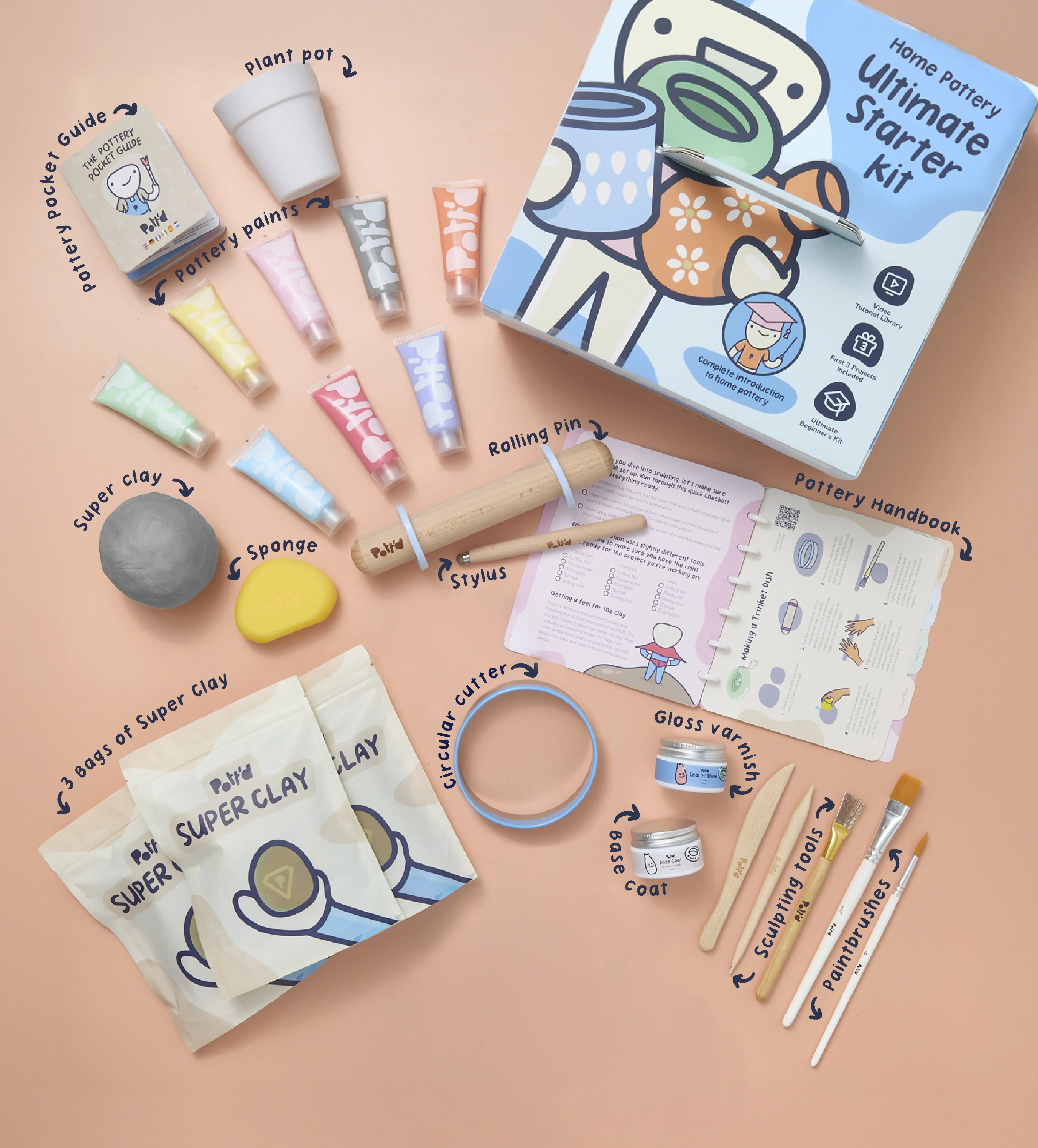 Home Pottery Kit - Image 51