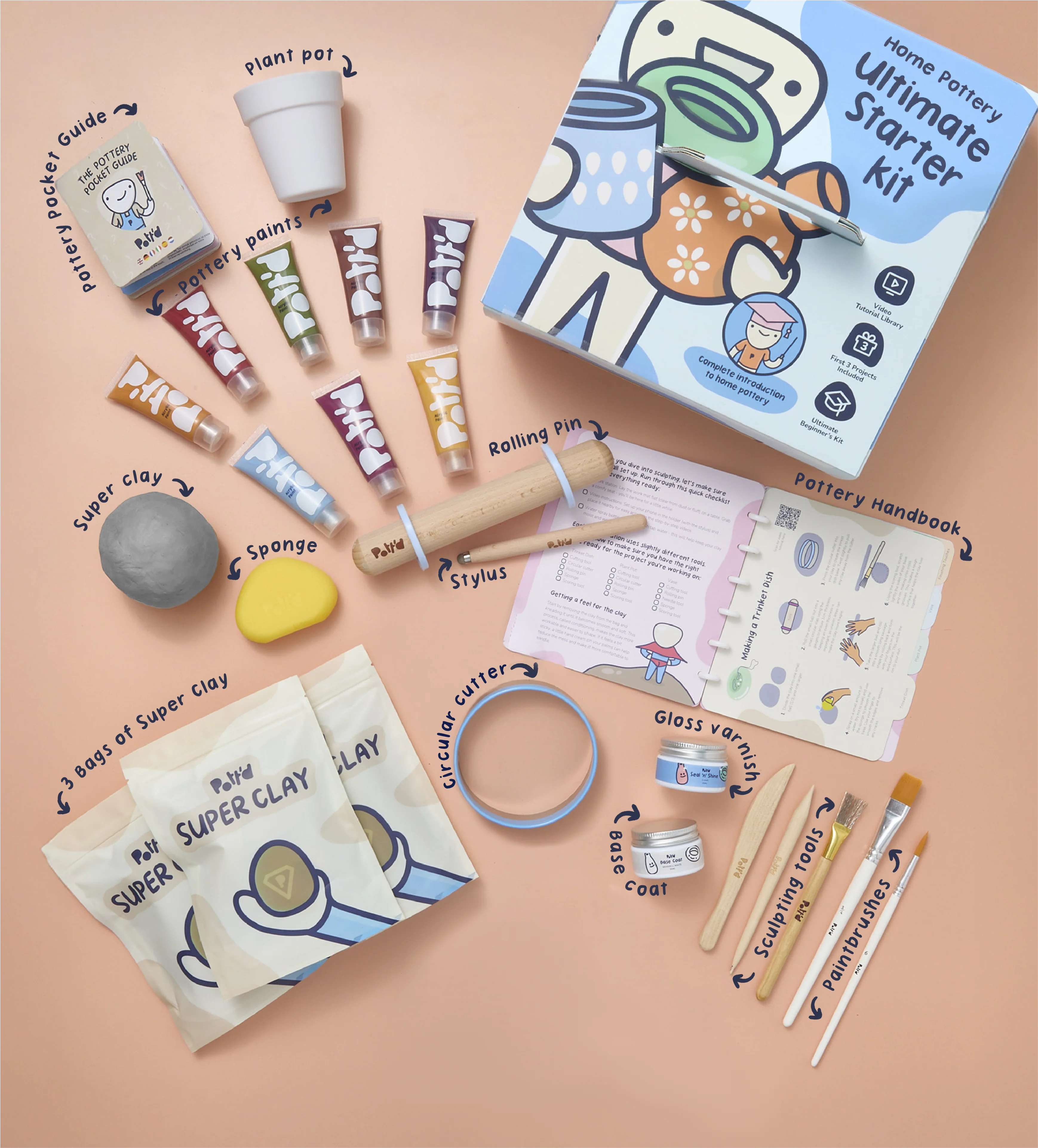 Home Pottery Kit - Image 66